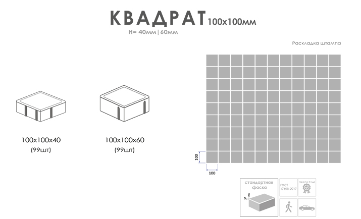 Квадрат 100